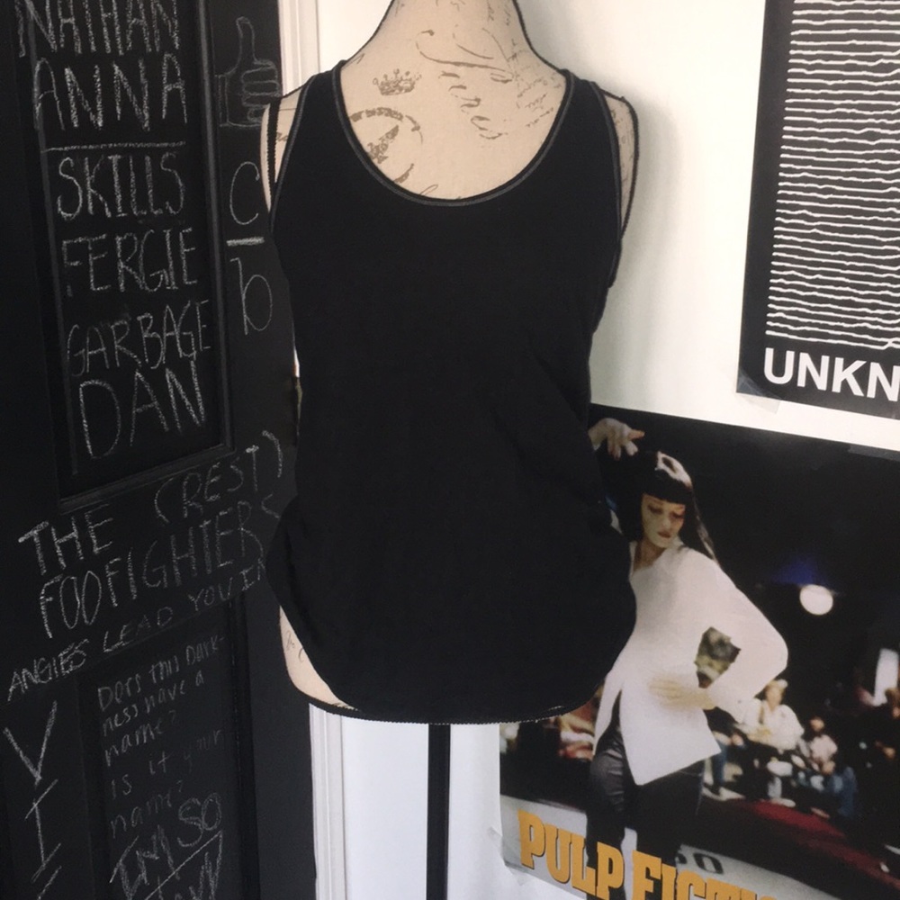 Knot back tank